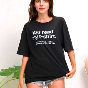 Graphic Black T-Shirt